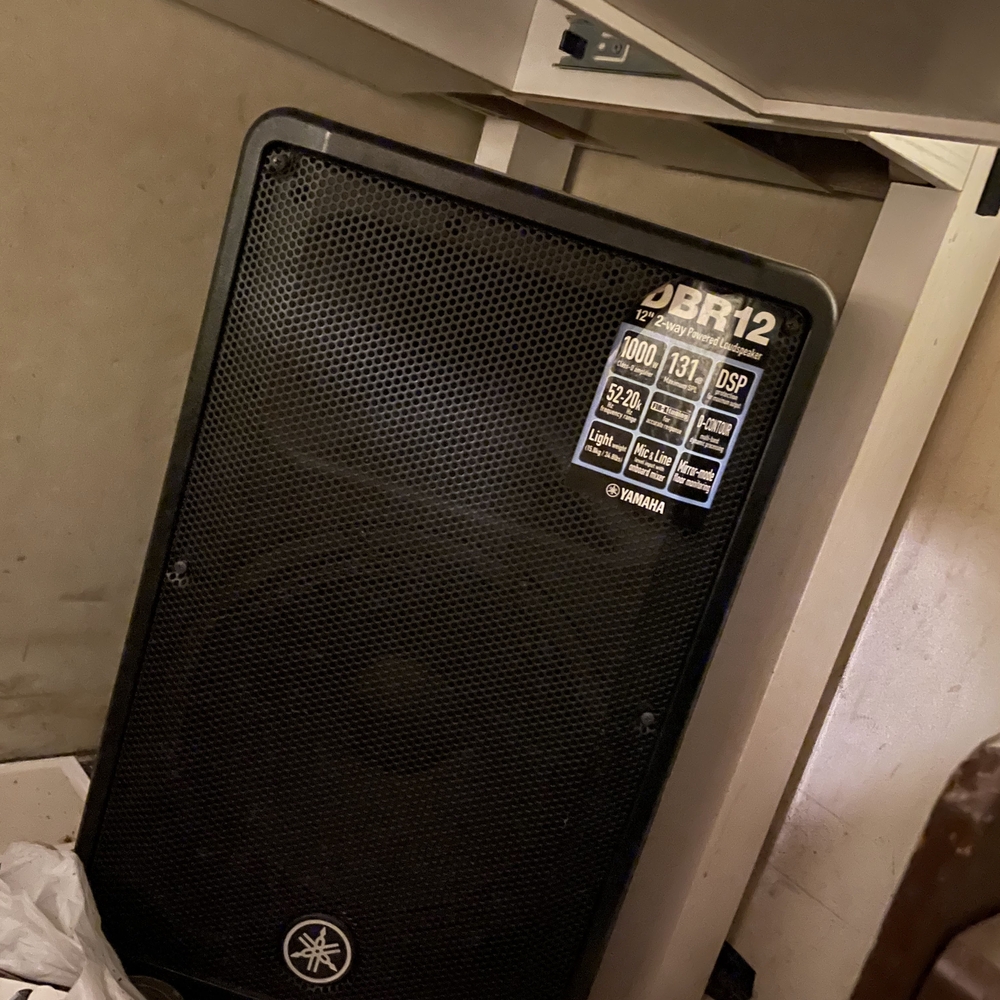 Yamaha BR12 Black Portable Speaker